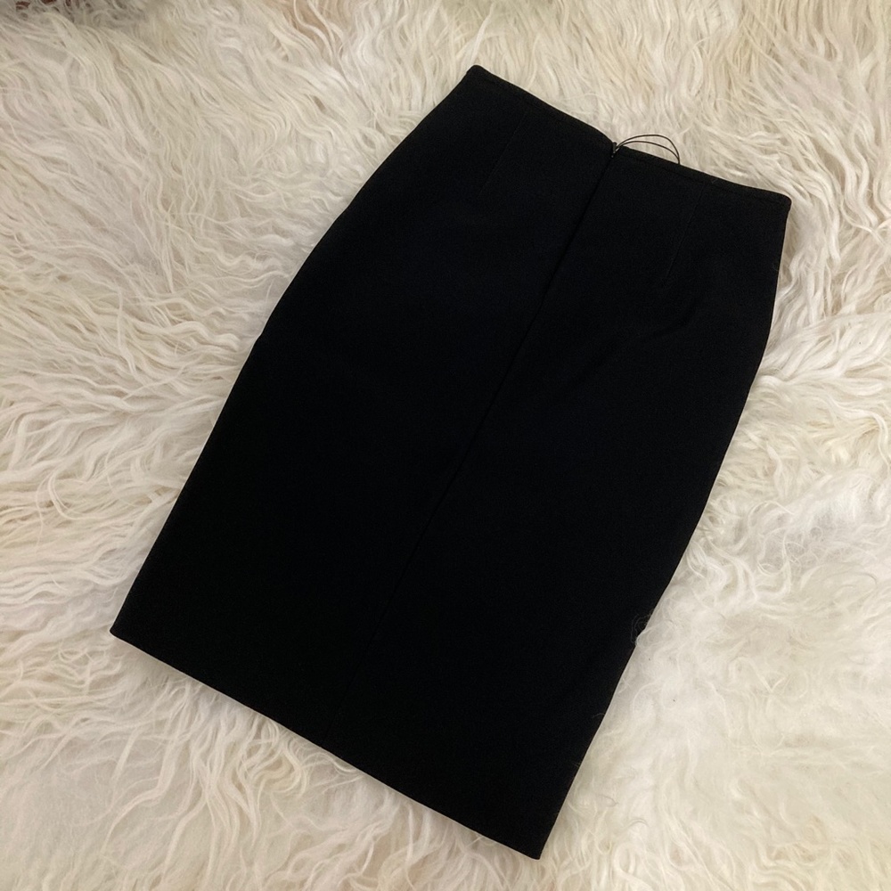 YIGAL AZROUËL Velvet Burnout Printed Knee-Length Skirt - Picture 7 of 9